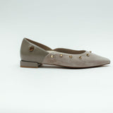 Jasmine Ballerina Flat in Grey